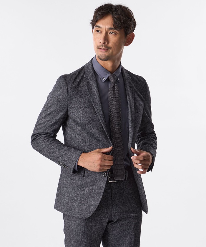 EPOCA UOMO ジャージー ジャケット ネイビー 新品未使用 タグ