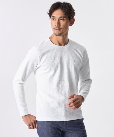 ラインブリスタージャカードカットソー