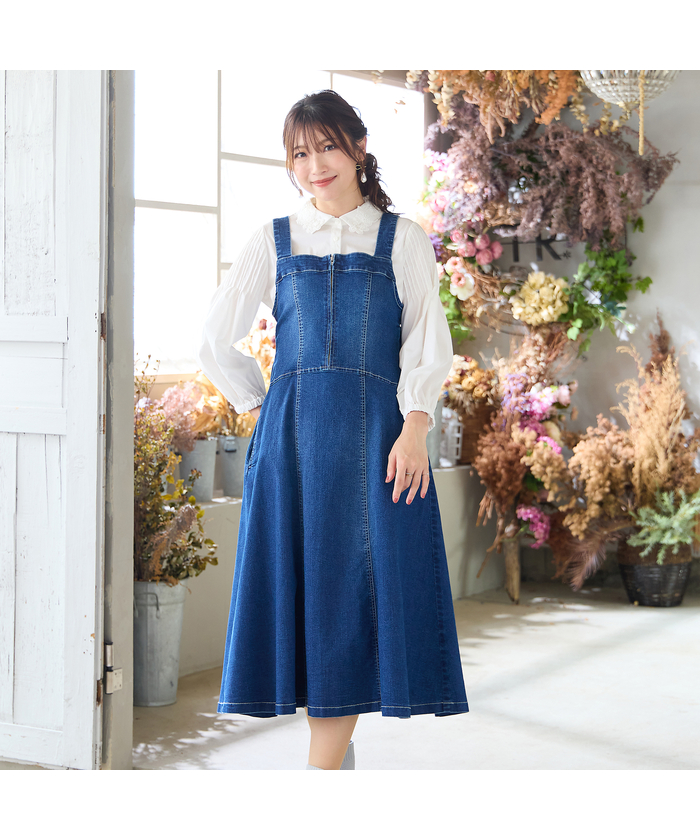 rose tiara ワンピース　フレアスリーブ ドレス 10,000～¥19,999｜ワンピース・ドレス｜Rose Tiara(ローズ