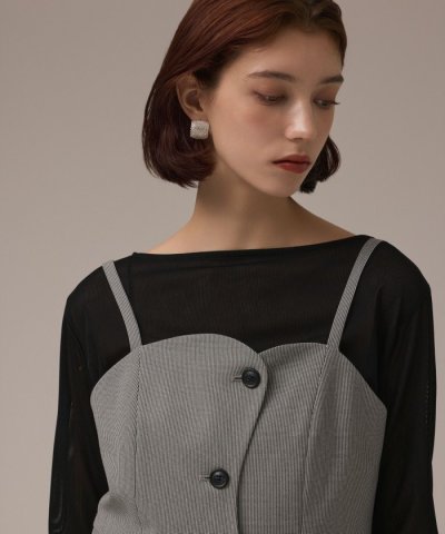 フロントウェーブキャミ