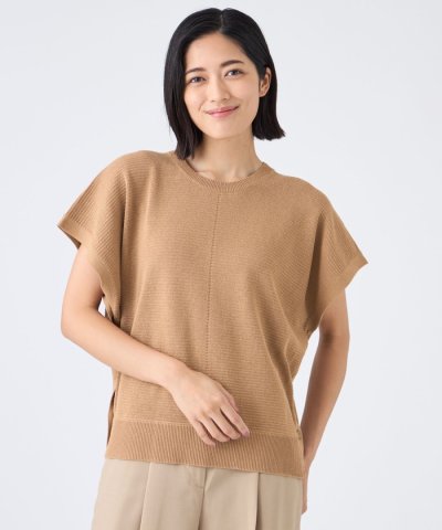 【ウォッシャブル】マルチウェイニットジレ