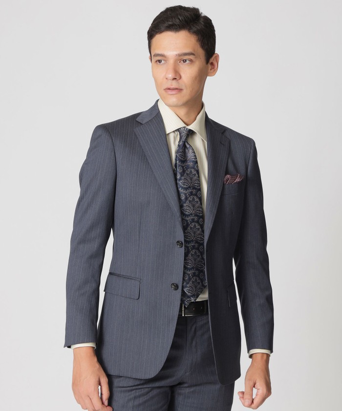 EASTGATE MODEL】オルタネイトストライプ柄スーツ(508393187
