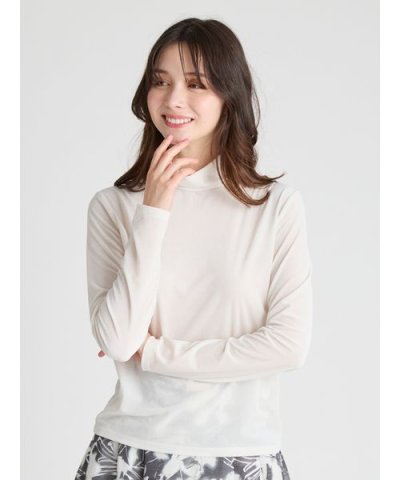 ベロアセミシアートップス