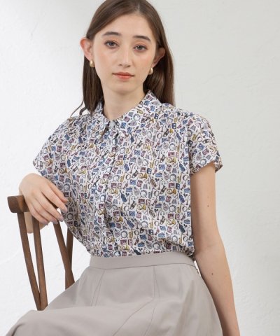 【LIBERTY】タナローンシャツブラウス　miles(マイルズ)