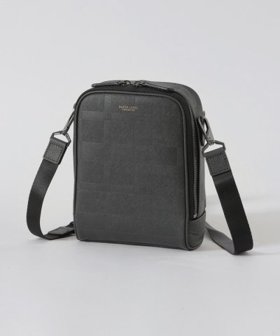 エンボスチェックミニクロスボディバッグ