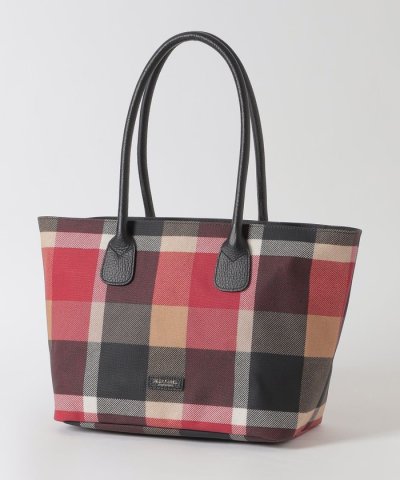 クレストブリッジチェックPVCトート