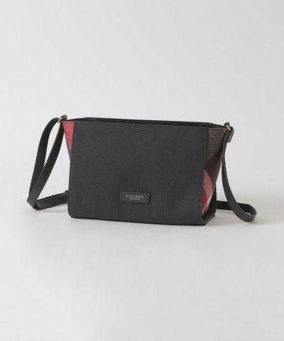 パーシャルクレストブリッジチェックPVCミニショルダー