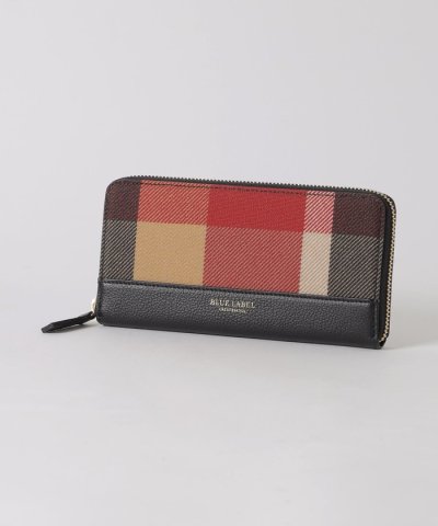 クレストブリッジチェックPVC長財布