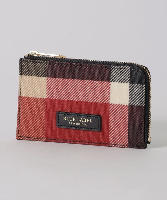 BLUE LABEL クレストブリッジチェックPVCバックパック　レッド BLUE LABEL / BLACK LABEL CRESTBRIDGE｜クレストブリッジ