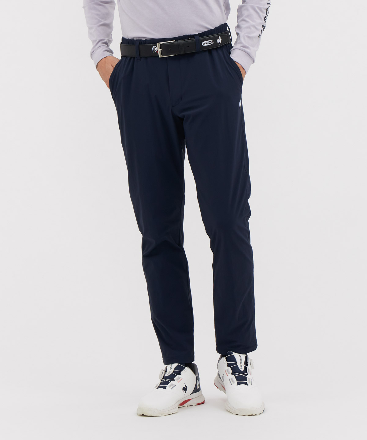 lecoqsportifgolf ルコックスポルティフ ゴルフ le coq sportif golf ヒートナビ ネイビー LL