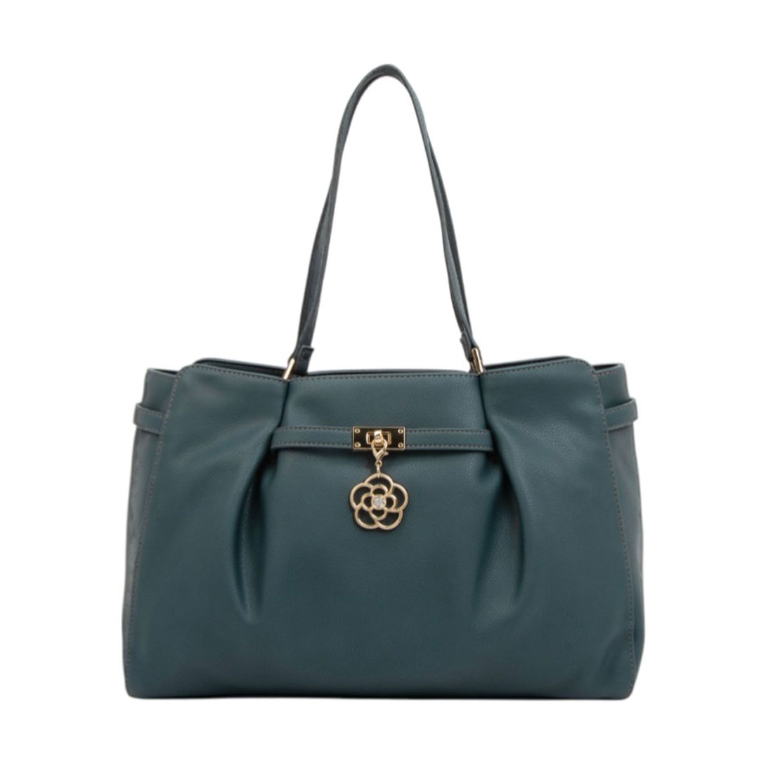 CLATHAS クレイサス CLATHAS ポルサ ハンドバッグ ダークグリーン FREE