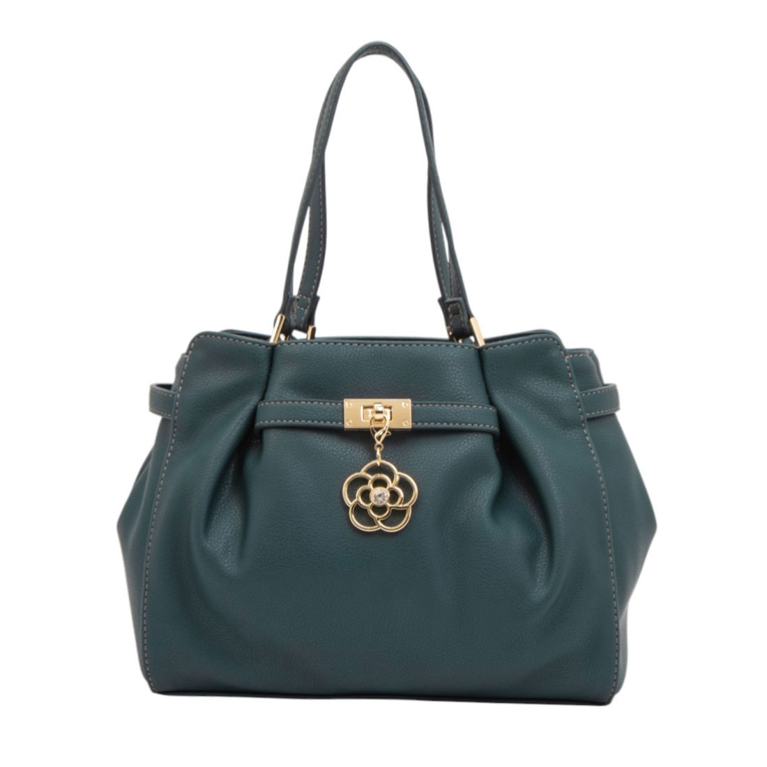 CLATHAS クレイサス CLATHAS ポルサ 2WAYハンドバッグ ダークグリーン FREE