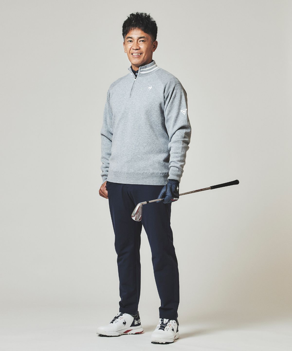 lecoqsportifgolf ルコックスポルティフ ゴルフ le coq sportif golf 【ストレッ ネイビー 92 lecoqsportifgolf ルコックスポルティフ ゴルフ le coq sportif golf 【ストレッ ネイビー 92