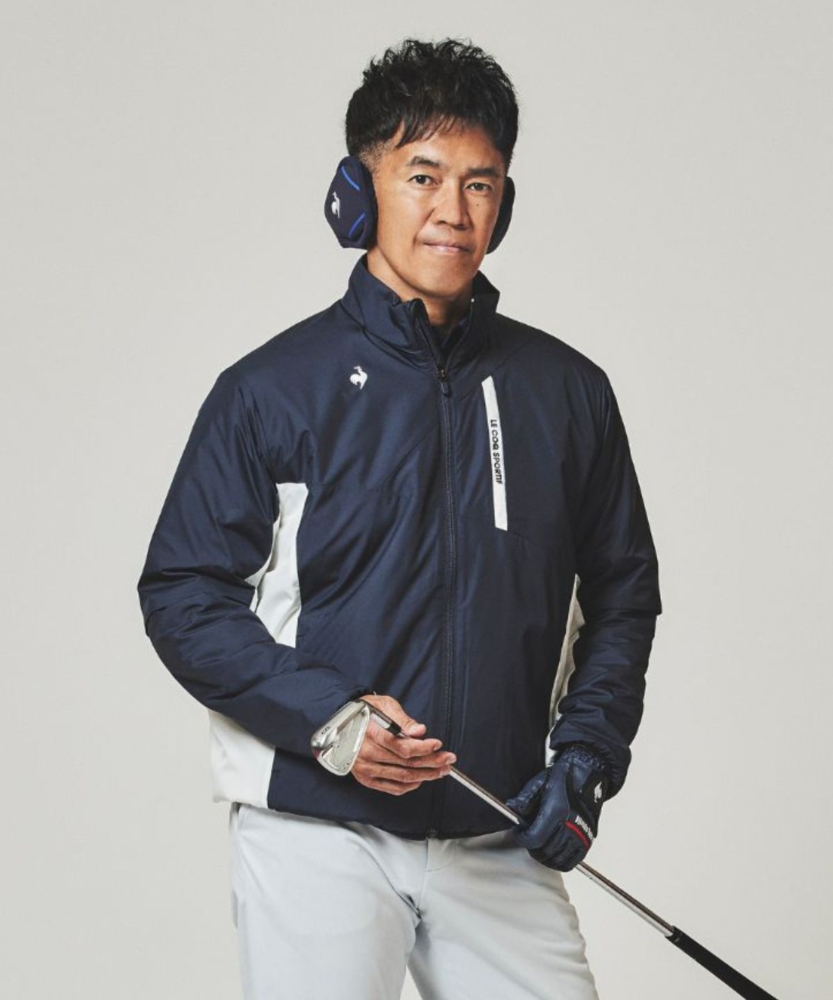 lecoqsportifgolf ルコックスポルティフ ゴルフ le coq sportif golf 【直営店限 ネイビー L lecoqsportifgolf ルコックスポルティフ ゴルフ le coq sportif golf 【直営店限 ネイビー L