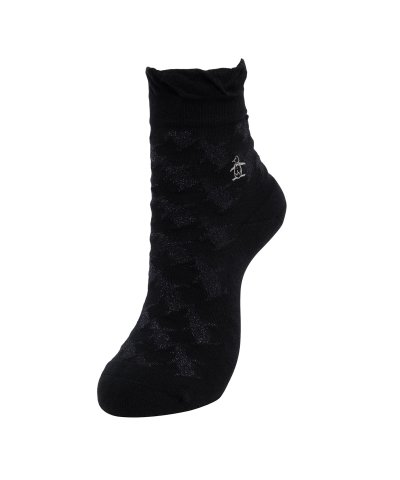 マンシングウェア Munsingwear ショート丈ペンギンジャカードソックス