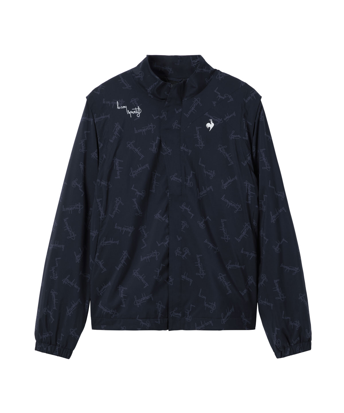 lecoqsportifgolf ルコックスポルティフ ゴルフ le coq sportif golf 【袖取り外 ネイビー LL lecoqsportifgolf ルコックスポルティフ ゴルフ le coq sportif golf 【袖取り外 ネイビー LL