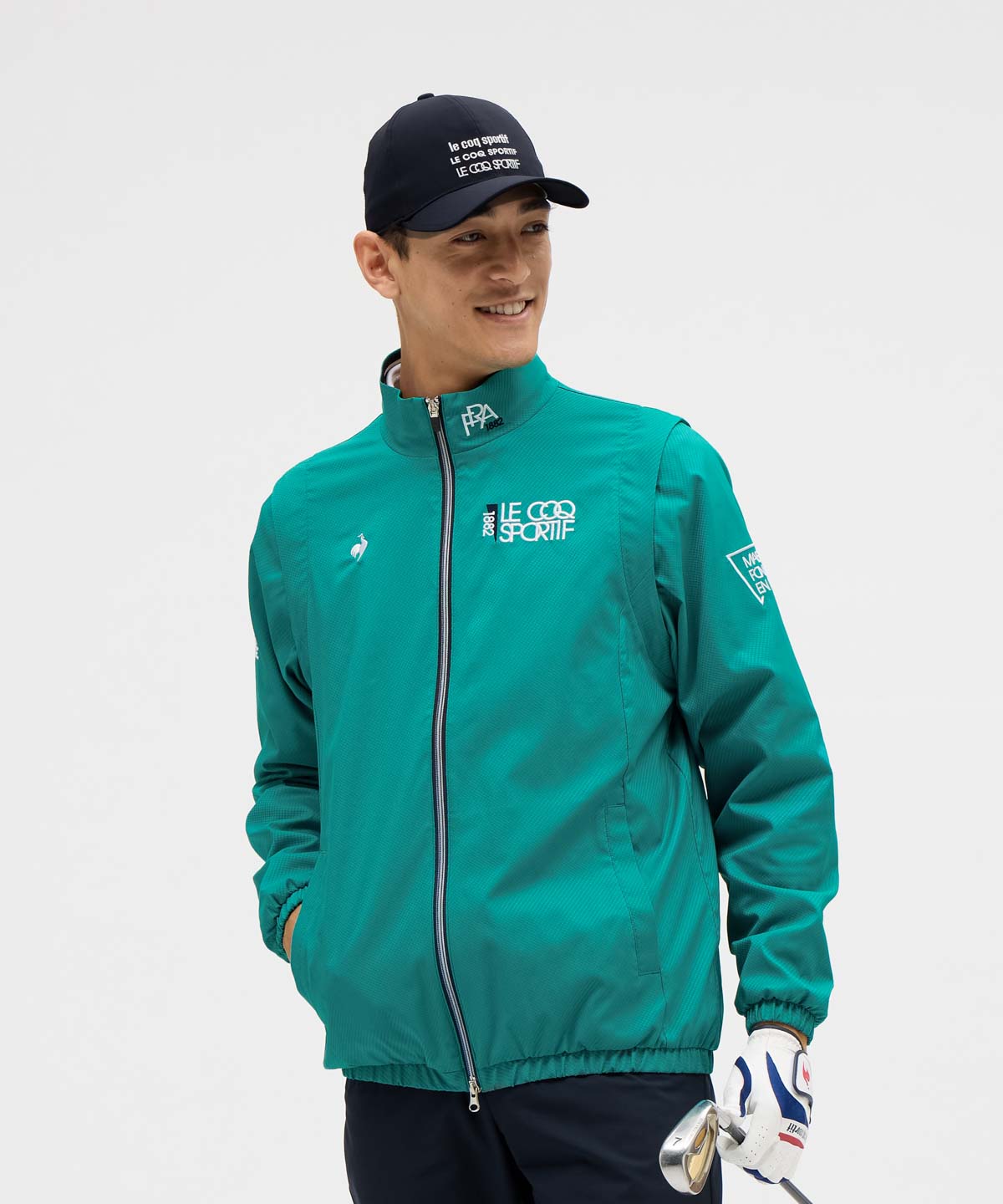 ルコックスポルティフ ゴルフ le coq sportif golf 【袖取り外