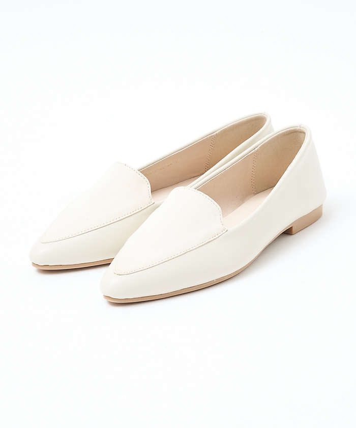 AuBANNISTER 【販売店舗限定】オペラパンプス アイボリー 38 AuBANNISTER 【販売店舗限定】オペラパンプス アイボリー 38
