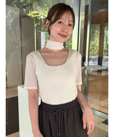 フロッキーチュールカットプルオーバー