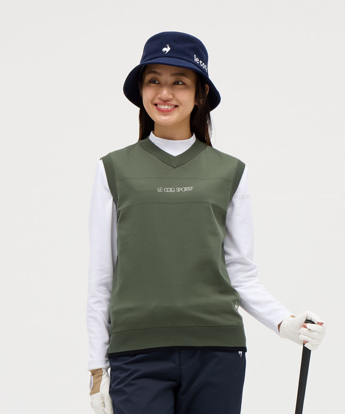 ルコックスポルティフ ゴルフ le coq sportif golf リバーシブ