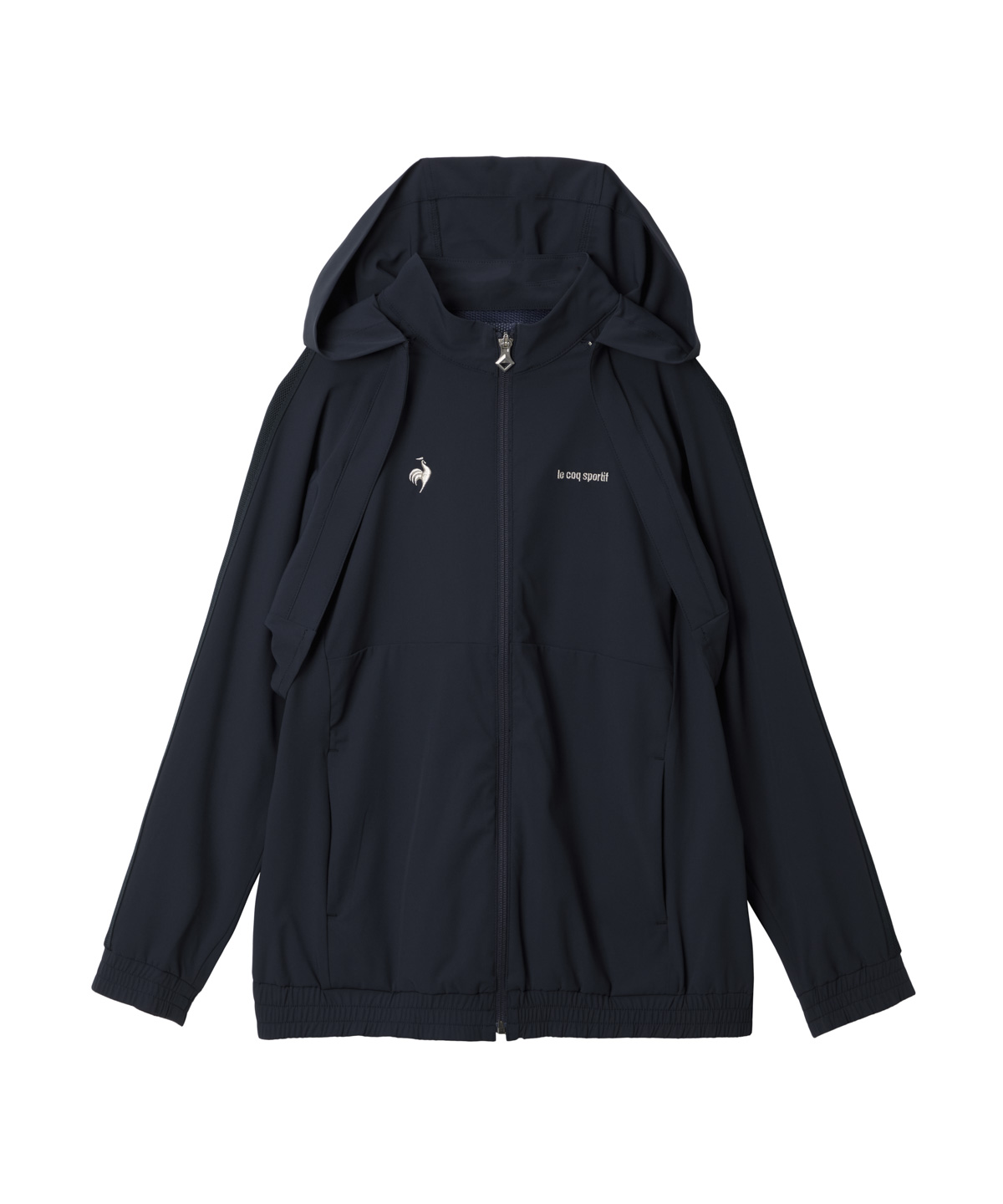lecoqsportifgolf ルコックスポルティフ ゴルフ le coq sportif golf 【袖取り外 ネイビー LL lecoqsportifgolf ルコックスポルティフ ゴルフ le coq sportif golf 【袖取り外 ネイビー LL
