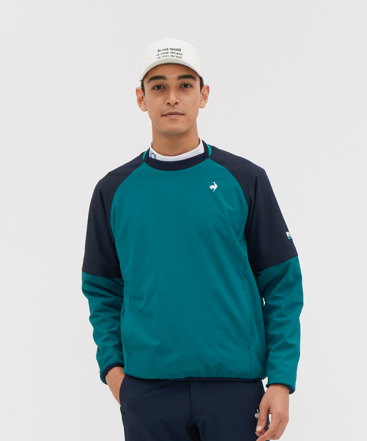lecoqsportifgolf ルコックスポルティフ ゴルフ le coq sportif golf 【袖取り外 グリーン M lecoqsportifgolf ルコックスポルティフ ゴルフ le coq sportif golf 【袖取り外 グリーン M