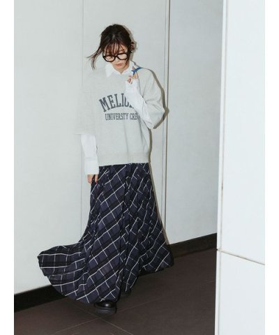 【セットアップ対応】半袖コットンスウェットプルオーバー