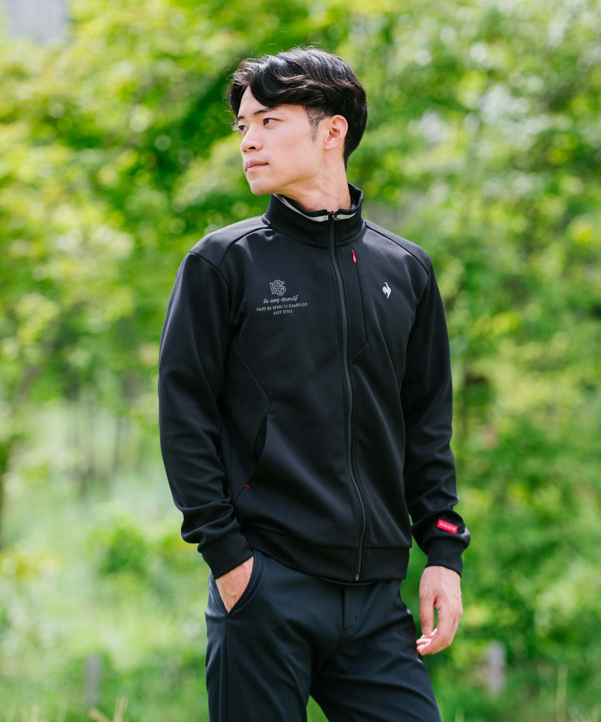 lecoqsportifgolf ルコックスポルティフ ゴルフ le coq sportif golf 【直営店限 ブラック 3L lecoqsportifgolf ルコックスポルティフ ゴルフ le coq sportif golf 【直営店限 ブラック 3L
