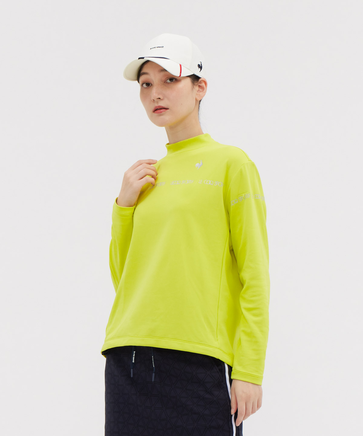 ルコックスポルティフ ゴルフ le coq sportif golf モックネッ