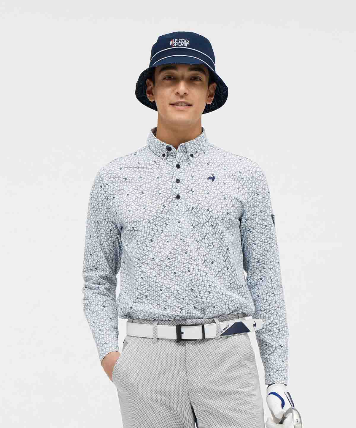 lecoqsportifgolf ルコックスポルティフ ゴルフ le coq sportif golf トライアン ホワイト L lecoqsportifgolf ルコックスポルティフ ゴルフ le coq sportif golf トライアン ホワイト L