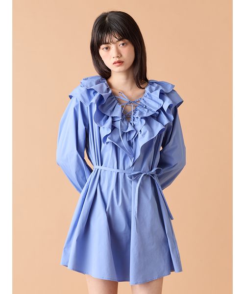 フリルミニワンピース(508461923)｜阪急百貨店公式通販サイト