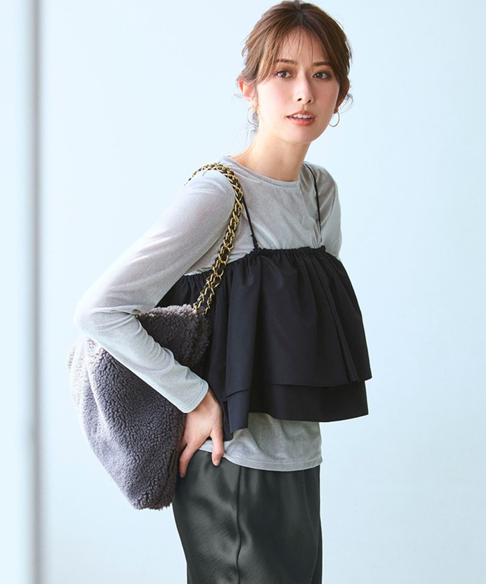 グレー系｜カットソー・Tシャツ｜23区 (Lサイズ)(ニジュウサンク L