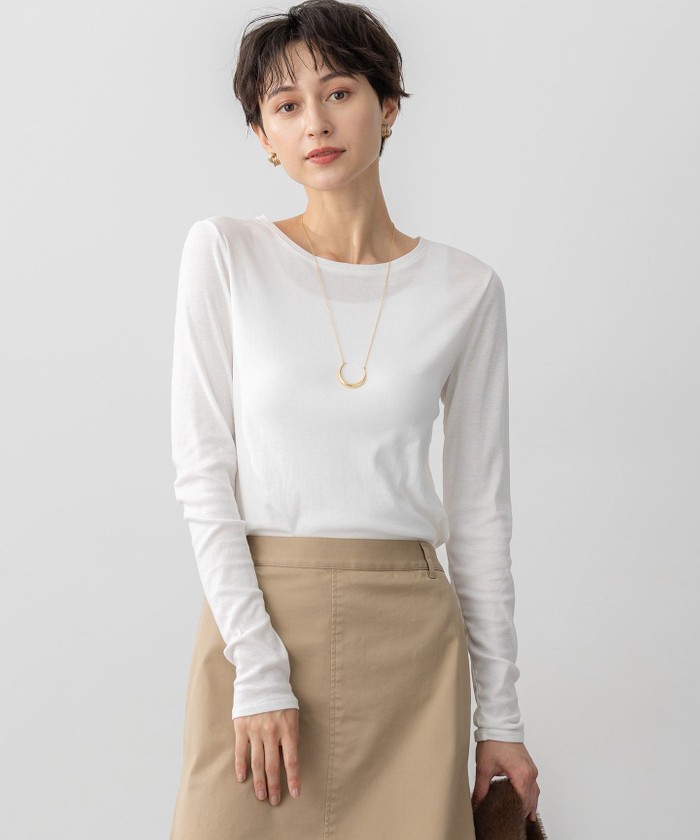 洗える】シアーレイヤード カットソー(508469326)｜阪急百貨店