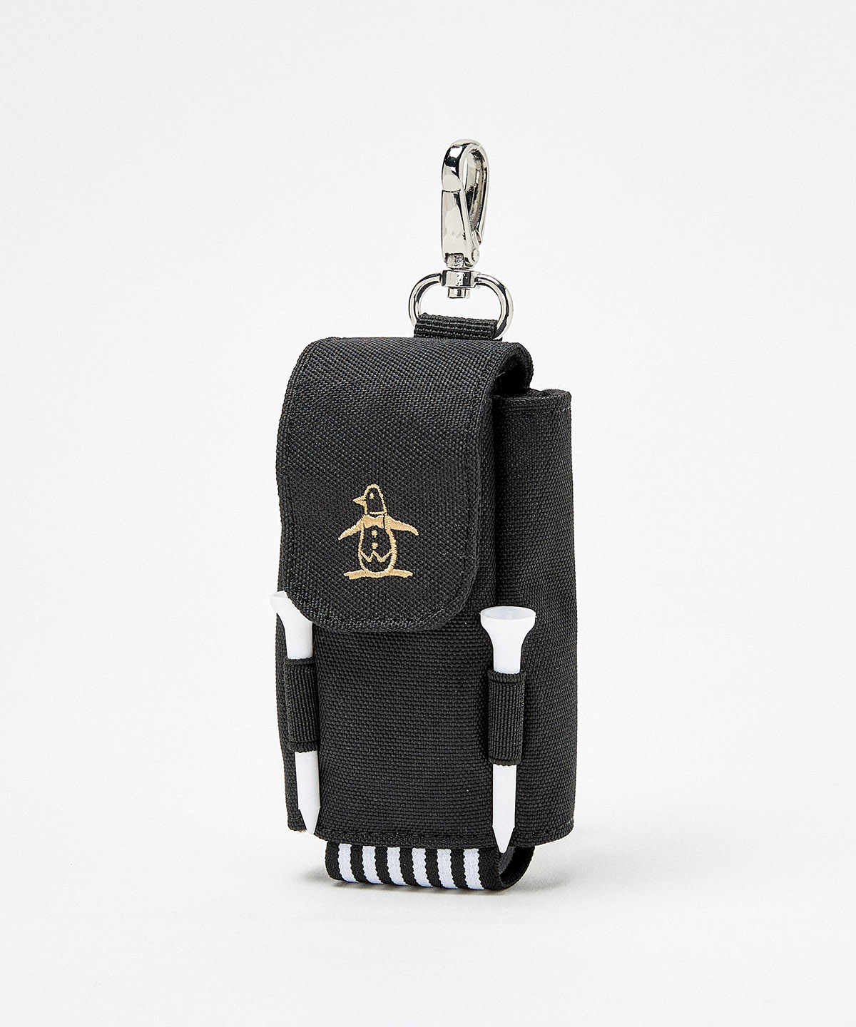 Munsingwear(ings) マンシングウェア Munsingwear ティー差し付き2個用ボールホルダー ブラック F Munsingwear(ings) マンシングウェア Munsingwear ティー差し付き2個用ボールホルダー ブラック F