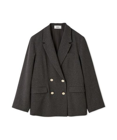 Sustainableメタルボタンテーラードジャケット
