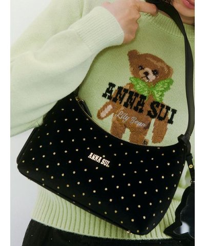 【LILY BROWN ×ANNA SUI】バタフライミラーチャーム付きバッグ