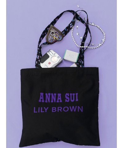 【LILY BROWN ×ANNA SUI】ロゴトートバック