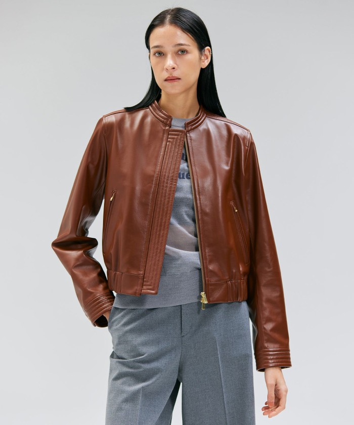 再値下げ！美品♡スクーカム♡レザーブルゾン 417 EDIFICE｜《予約》【SKOOKUM / スクーカム】417別注 Leather