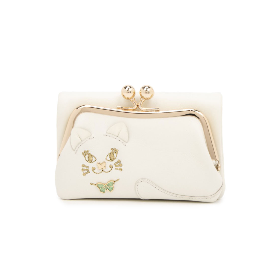 ANNASUI(バッグ) アナスイ ANNA SUI TITIソフト 口金二つ折り財布 アイボリー FREE ANNASUI(バッグ) アナスイ ANNA SUI TITIソフト 口金二つ折り財布 アイボリー FREE