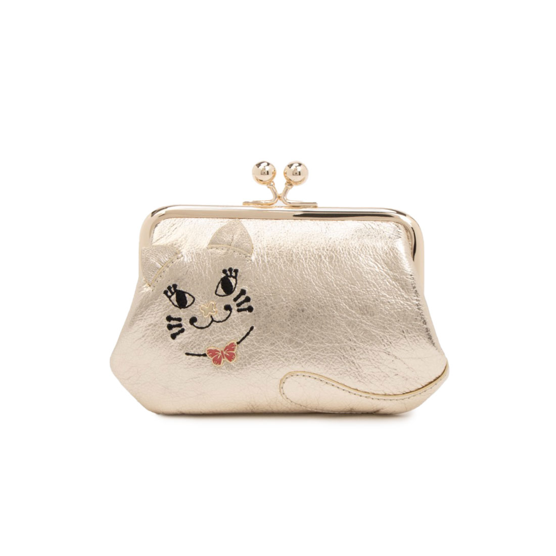 ANNASUI(バッグ) アナスイ ANNA SUI TITIソフト 口金ミニ財布 ゴールド FREE ANNASUI(バッグ) アナスイ ANNA SUI TITIソフト 口金ミニ財布 ゴールド FREE
