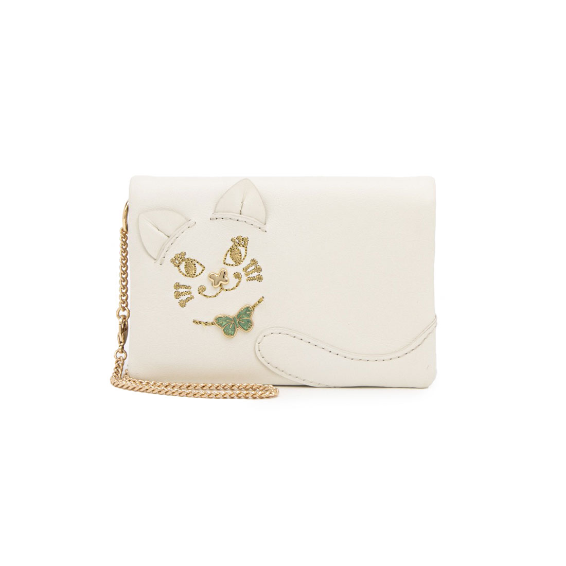 ANNASUI(バッグ) アナスイ ANNA SUI TITIソフト 2面パスケース アイボリー FREE ANNASUI(バッグ) アナスイ ANNA SUI TITIソフト 2面パスケース アイボリー FREE