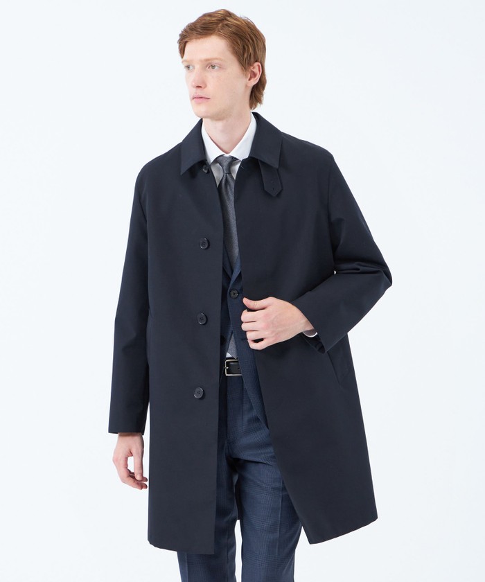 マッキントッシュフィロソフィー⭐︎ピーコート⭐︎ウール レッド 裏地水玉 公式】MACKINTOSH PHILOSOPHY(マッキントッシュフィロソフィー