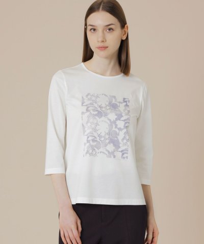 【BIBURY FLOWER】シルエットバイブリープリントＴシャツ