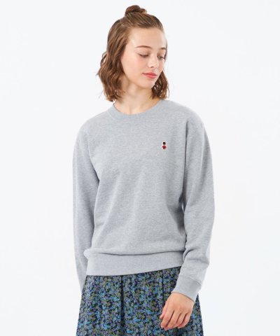 【WEB&一部店舗限定】バッキンガムベア クルーネックワンポイントスウェット