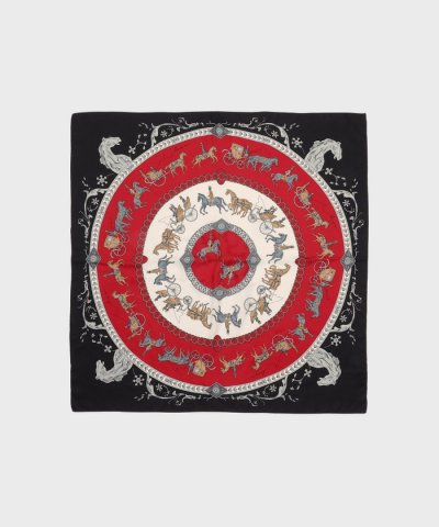 ホースプリントスカーフ