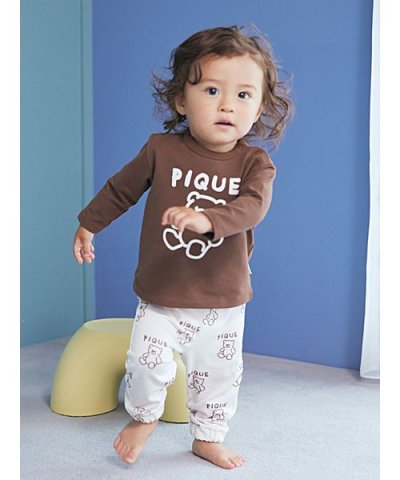 【BABY】ペイント柄ロングパンツ