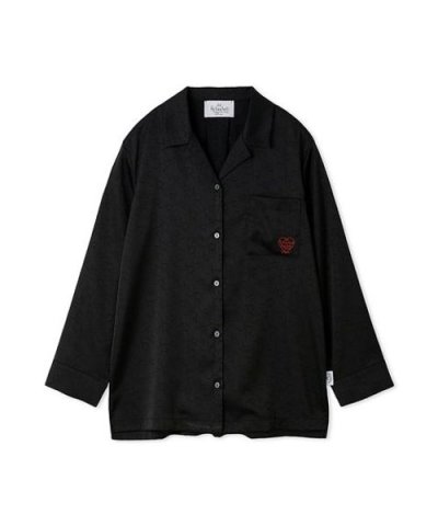 【JOEL ROBUCHON】サテンジャガードシャツ