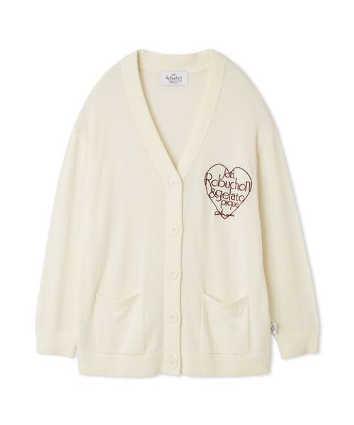 【JOEL ROBUCHON】【販路限定】スムーズィーシルクカーディガン JOEL ROBUCHON】【販路限定】【UNISEX】スムーズィーシルク