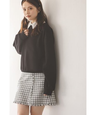 ツイードミニスカート