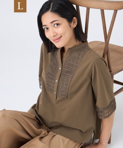 【L】【ウォッシャブル・接触冷感・UV・防シワ】ファンクションタイプライターブラ